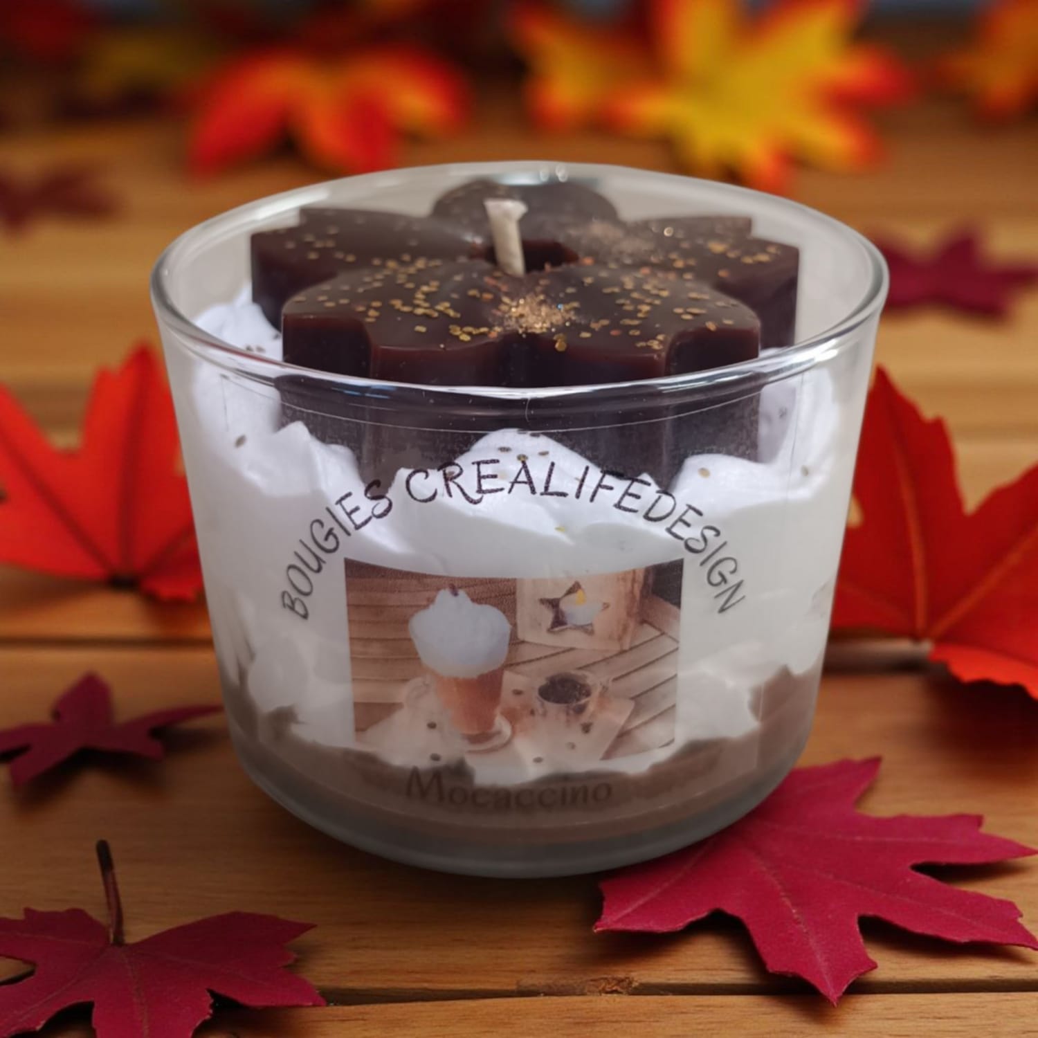 Bougie chantilly mocaccino