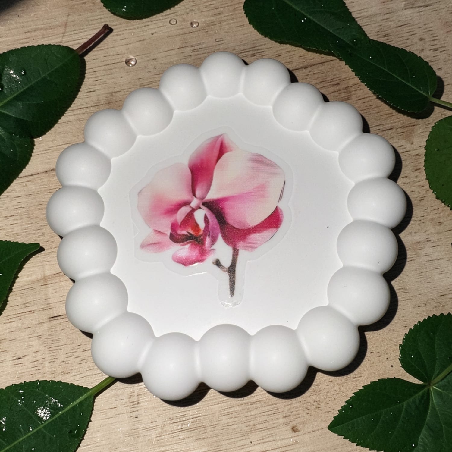 Plateau bubble héxagonale 