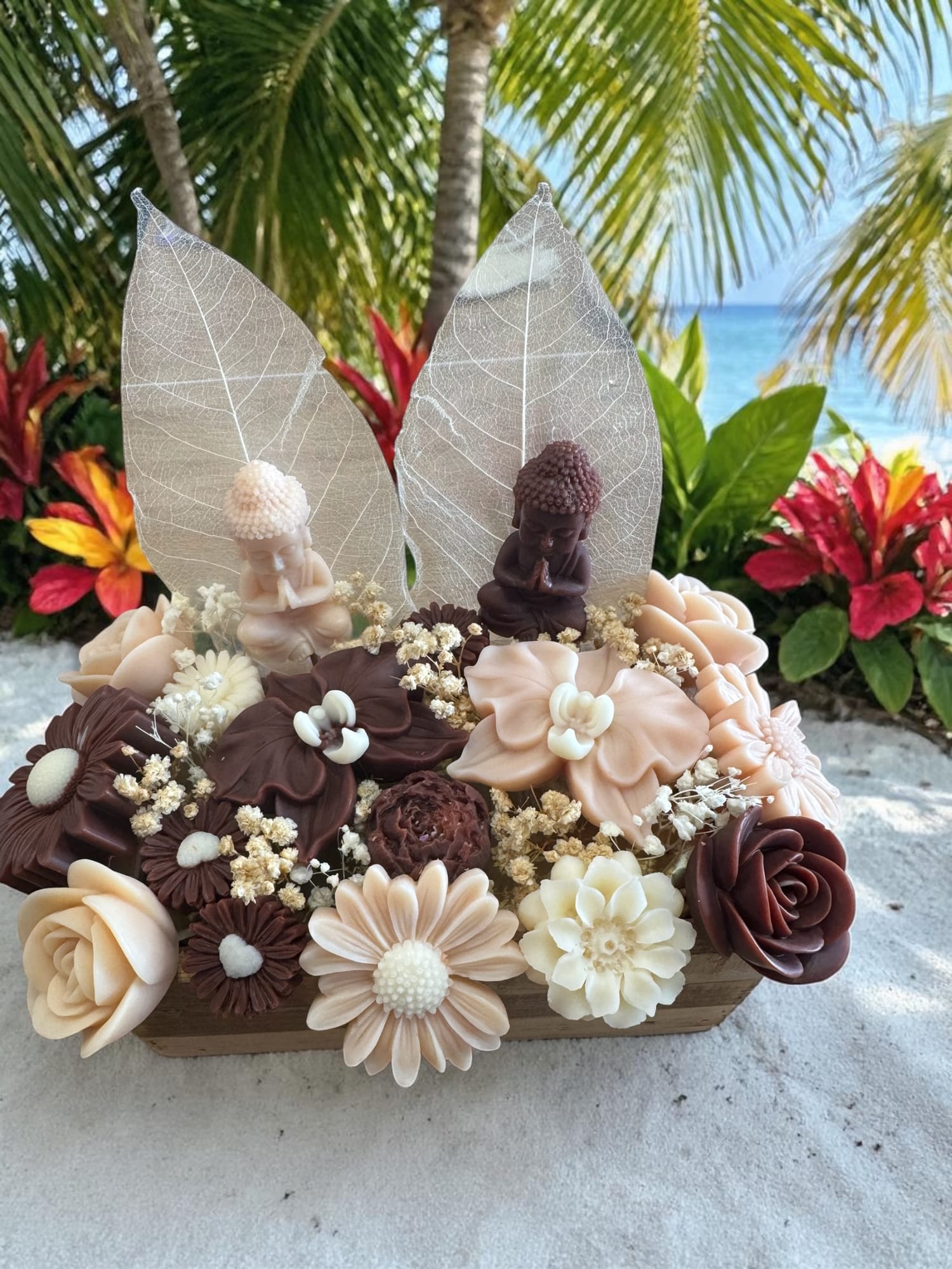 Bouquet parfumé bouddha