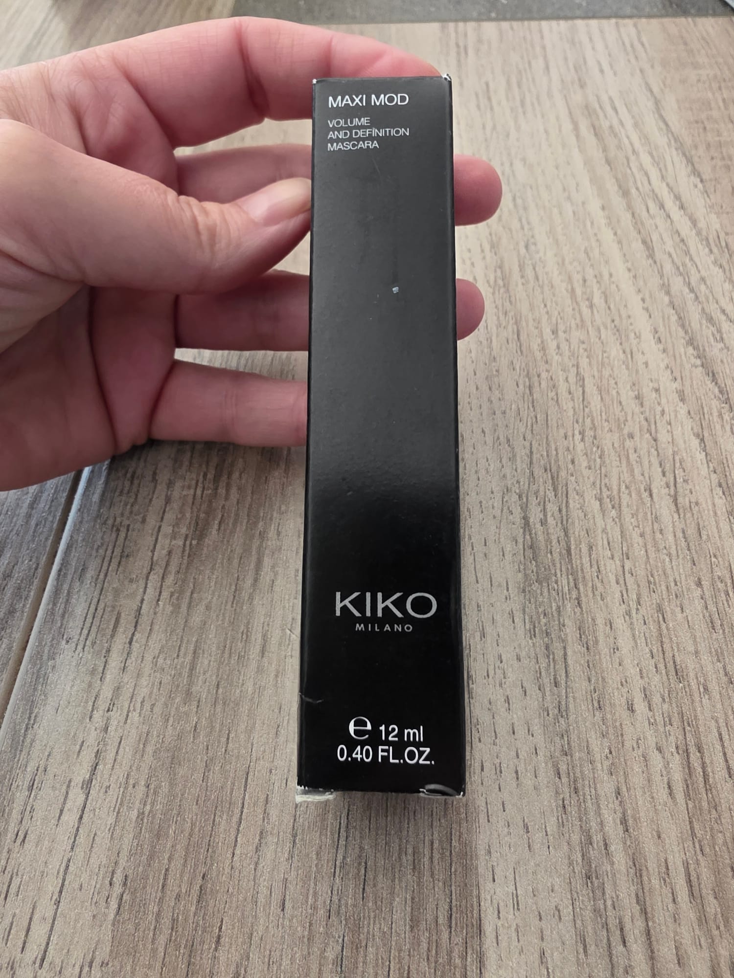 Mascara maxi mod kiko