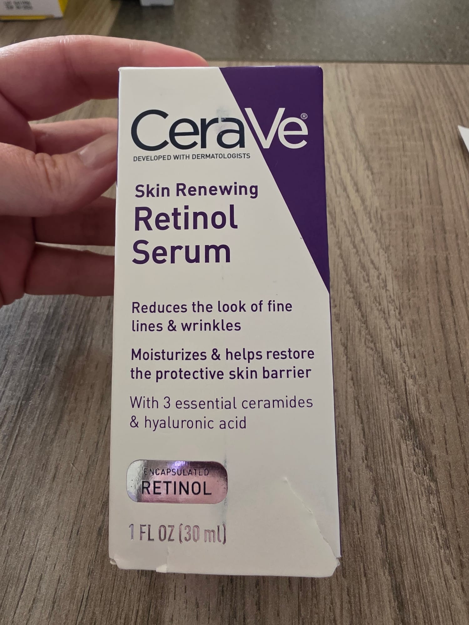 Cerave retinol serum